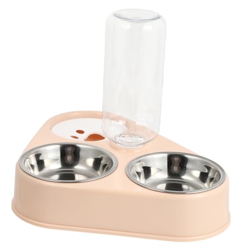 SEWOART Automatischer Wasserspender für Haustiere Fassungsvermögen 500 ml Futternäpfe für Hunde und Katzen aus Edelstahl leicht zu reinigen und zusammenzubauen SEWOART Automatischer Wasserspender für Haustiere Fassungsvermögen 500 ml Futternäpfe für Hunde und Katzen aus Edelstahl leicht zu reinigen und zusammenzubauen von SEWOART