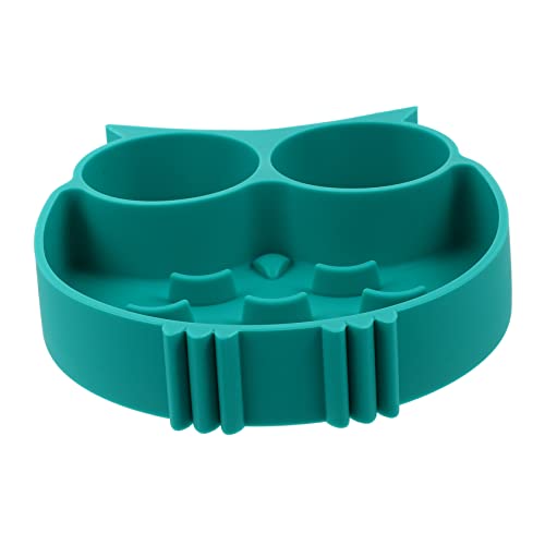 SEWOART Haustiernapf Futterautomat für Haustiere Futterspender Anti Choke Hundenapf Haustierfutter-Dispenser Haustier-Slow-Feeder Hundefutter Slow Feeder für Haustiere Kieselgel Blue von SEWOART