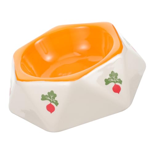 SEWOART Hamsterfutternapf Aus Keramik Für Igel Und Meerschweinchen Stabil Und Langlebig Als Futter Oder Wassernapf von SEWOART