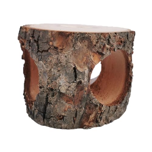 SEWOART Holztunnel Für Kleintiere Mit DREI Löchern Naturholz Spielzeug Versteck Für Hamster Und Meerschweinchen SEWOART Holztunnel Für Kleintiere Mit DREI Löchern Naturholz Spielzeug Versteck Für Hamster Und Meerschweinchen von SEWOART
