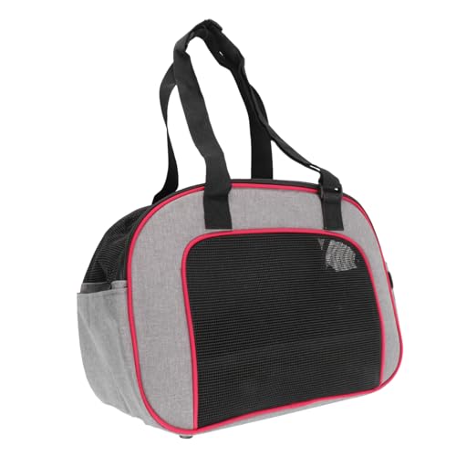 SEWOART Tragbare Handtasche für Hunde und Katzen rote Haustiertasche Aufbewahrungs-Organizer für Haustierzubehör leicht zu tragen und faltbar Robustes Stoffmaterial SEWOART Tragbare Handtasche für Hunde und Katzen rote Haustiertasche Aufbewahrungs-Organizer für Haustierzubehör leicht zu tragen und faltbar Robustes Stoffmaterial von SEWOART