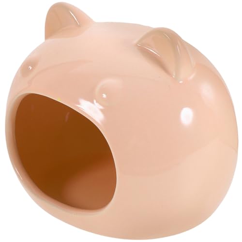 SEWOART Hamsterversteck Aus Keramik Gemütliches Haus Kleine Tiere Schlafplatz Für Hamster Und Rennmäuse von SEWOART