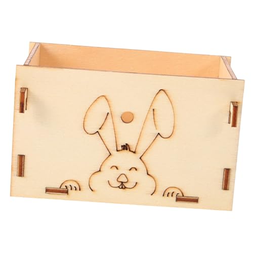 SEWOART Heufutterspender Aus Holz Für Nager Multifunktions Heufutterautomat Für Tägliche Fütterung Futterbox Für Hamster Und Andere Kleintiere SEWOART Heufutterspender Aus Holz Für Nager Multifunktions Heufutterautomat Für Tägliche Fütterung Futterbox Für Hamster Und Andere Kleintiere von SEWOART