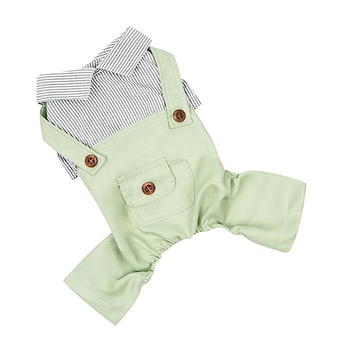 SEWOART Luxuriöse Haustierkleidung Atmungsaktive Hunde-Outfits Overalls in Grün Stilvolle Hundekleidung Für Weibliche Welpen SEWOART Luxuriöse Haustierkleidung Atmungsaktive Hunde-Outfits Overalls in Grün Stilvolle Hundekleidung Für Weibliche Welpen von SEWOART