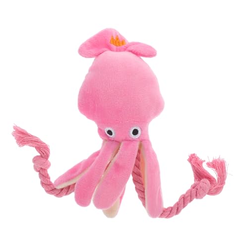 SEWOART Squeaky Plüsch Kauspielzeug Für Hunde Und Katzen Interaktives Spielzeug Mit Geräusch Für Welpen Zahnreinigendes Und Unterhaltsames Spielzeug Aus Weichem Material Oktopus SEWOART Squeaky Plüsch Kauspielzeug Für Hunde Und Katzen Interaktives Spielzeug Mit Geräusch Für Welpen Zahnreinigendes Und Unterhaltsames Spielzeug Aus Weichem Material Oktopus von SEWOART