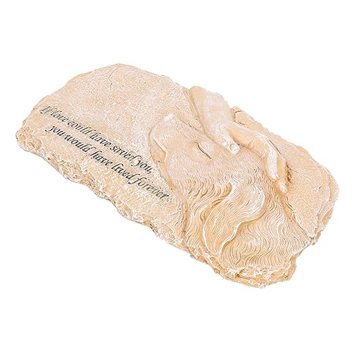 SEWOART Hundestatue Gedenkstein Haustier-grabmarkierung Welpen-gedenkstein Aus Sicherem Und Harzmaterial Langlebig Und Unzerbrechlich Garten Hause SEWOART Hundestatue Gedenkstein Haustier-grabmarkierung Welpen-gedenkstein Aus Sicherem Und Harzmaterial Langlebig Und Unzerbrechlich Garten Hause von SEWOART