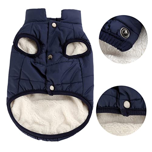 SEWOART Haustierkleidung Wintermantel Baumwollgefüttert Kleiner Hundemantel Für Welpen Warmer Hundeanzug Für Kälte von SEWOART