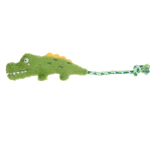 SEWOART Quietschspielzeug Plüsch-Alligator-hundespielzeug Quietscher Interaktives Molaren-knirschen-Spielzeug Zahnungslinderung Für Welpen SEWOART Quietschspielzeug Plüsch-Alligator-hundespielzeug Quietscher Interaktives Molaren-knirschen-Spielzeug Zahnungslinderung Für Welpen von SEWOART