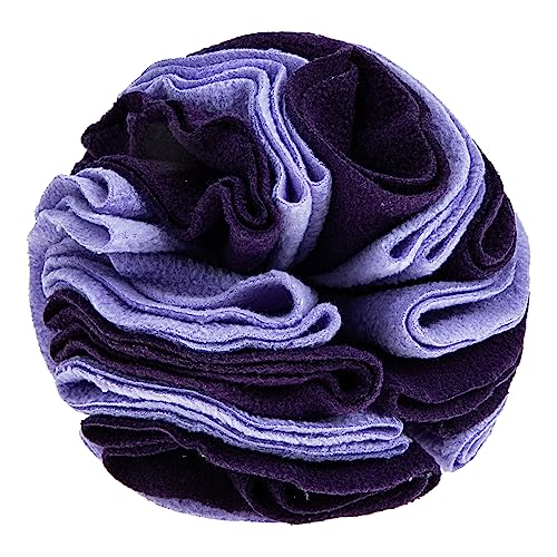 SEWOART Interaktives Hundespielzeug Aus Polar-Fleece Für Langsames Fressen Sniff Ball Zur Geruchssinns Und Stressabbau Für Haustiere Schützend Für Darm von SEWOART
