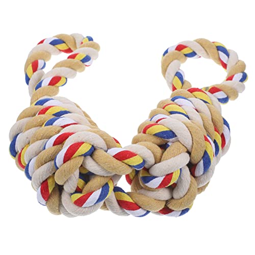 SEWOART Indestructible Dog Rope Toy Robustes Kauspielzeug Für Große Hunde Interaktives Spielzeug Zur Zahnpflege Für Outdoor-aktivitäten Und Stressabbau SEWOART Indestructible Dog Rope Toy Robustes Kauspielzeug Für Große Hunde Interaktives Spielzeug Zur Zahnpflege Für Outdoor-aktivitäten Und Stressabbau von SEWOART