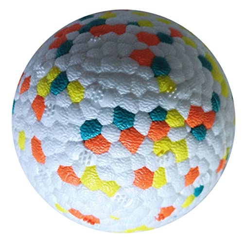 SEWOART Hundespielzeugball Hundespielzeug für draußen Kauspielzeug Spielzeuge Beißballspielzeug für Hunde Beißspielzeug für Hunde Leicht interaktive Kugel Popcorn Trainingsball Pet-Ball von SEWOART