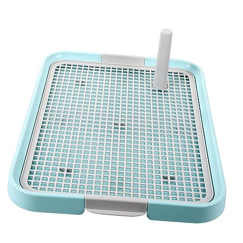 SEWOART Hundetoilette Hundetrainingstoilette PIPI-Pad-Hund Anti-Rutsch-Katzentoilette für Hunde Welpe Dog Toilet Dog Pee Pads hundetopf tablett hundeschale aus Kunststoff Plastik Sky-Blue SEWOART Hundetoilette Hundetrainingstoilette PIPI-Pad-Hund Anti-Rutsch-Katzentoilette für Hunde Welpe Dog Toilet Dog Pee Pads hundetopf tablett hundeschale aus Kunststoff Plastik Sky-Blue von SEWOART