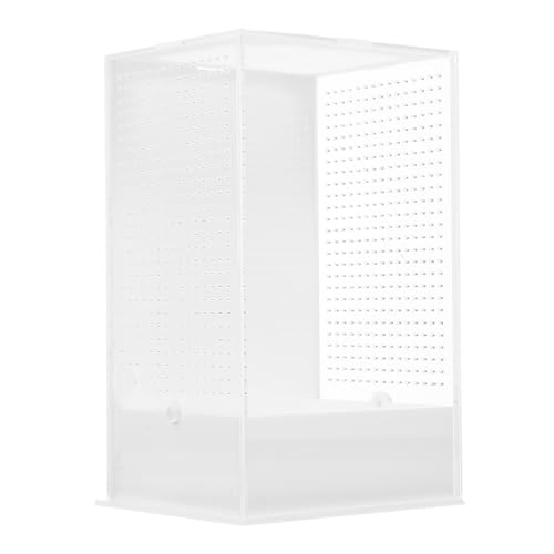 SEWOART Klettern Pet Fütterung Container Spinne Feeder Zucht Box Für Reptilien Belüfteten von SEWOART