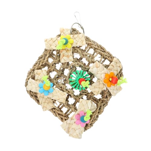 SEWOART Bird Cage Spielzeug Für Papageien Praktisches Kauspielzeug Mit Dekorativem Design Sicher Für Vögel Fördert Spiel Und Beschäftigung Hängend Für Käfige SEWOART Bird Cage Spielzeug Für Papageien Praktisches Kauspielzeug Mit Dekorativem Design Sicher Für Vögel Fördert Spiel Und Beschäftigung Hängend Für Käfige von SEWOART