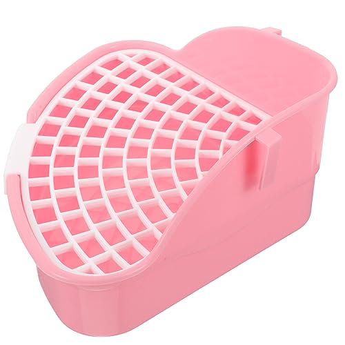 SEWOART Kedi Tuvaleti -trainingstöpfchen Frettchenstreu Katzenklo Bausatz Trainer- -ecktöpfchen Kaninchentoilette Kaninchenklo Töpfchen Bunny Clean-ausrüstung Plastik Rosa SEWOART Kedi Tuvaleti -trainingstöpfchen Frettchenstreu Katzenklo Bausatz Trainer- -ecktöpfchen Kaninchentoilette Kaninchenklo Töpfchen Bunny Clean-ausrüstung Plastik Rosa von SEWOART