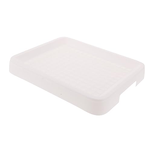 SEWOART Kasten Hamster Toilette Tiere Kaninchen Gitter Hamsterstreu Meerschweinchenkäfig Drinnen Sitz Käfigauskleidung Wurf Mini-meerschweinchen Meerschweinchen-Toilette Zubehör Pp Weiß SEWOART Kasten Hamster Toilette Tiere Kaninchen Gitter Hamsterstreu Meerschweinchenkäfig Drinnen Sitz Käfigauskleidung Wurf Mini-meerschweinchen Meerschweinchen-Toilette Zubehör Pp Weiß von SEWOART