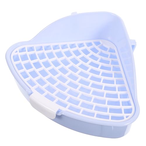 SEWOART Kasten Kaninchentoilette Kiste Liner Auto Kaninchenstreu Chinchillastreu Tablett Zubehör Rattenstreu Kleines Pinkel Toilette Käfige Mülleimer Hamsterkäfig Plastik Sky-Blue SEWOART Kasten Kaninchentoilette Kiste Liner Auto Kaninchenstreu Chinchillastreu Tablett Zubehör Rattenstreu Kleines Pinkel Toilette Käfige Mülleimer Hamsterkäfig Plastik Sky-Blue von SEWOART