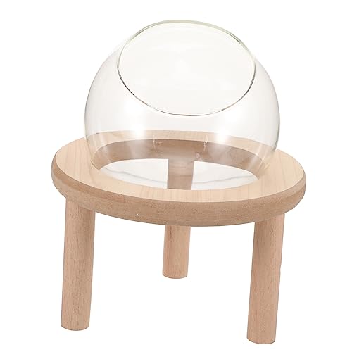 SEWOART Kasten Sandbadbehälter für Hamster Käfig Hamsterbad Chinchilla-Badehaus Badewanne Wurf drinnen Hamster klo Hamster sandbad Hamster Pflege Kleintierbedarf Hamsterversorgung Holz von SEWOART