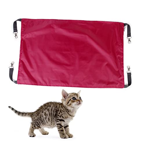 SEWOART Katze Hängematte Haustier Zwerghamsterkäfig Hängematte Für Katzen Katzenkäfig Schaukelbett Für Katzen Katzenmöbel Katzenhängematten Rosy SEWOART Katze Hängematte Haustier Zwerghamsterkäfig Hängematte Für Katzen Katzenkäfig Schaukelbett Für Katzen Katzenmöbel Katzenhängematten Rosy von SEWOART