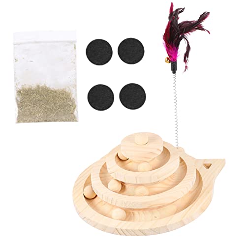 SEWOART Katzen-Plattenspieler Kratzen Spinnen Katzenspielzeug interaktiv Übung interaktives holzspielzeug Plattenspieler aus Katzenholz Katze interaktiver Plattenspieler hölzern SEWOART Katzen-Plattenspieler Kratzen Spinnen Katzenspielzeug interaktiv Übung interaktives holzspielzeug Plattenspieler aus Katzenholz Katze interaktiver Plattenspieler hölzern von SEWOART