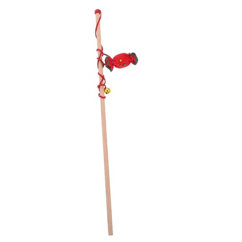 SEWOART Katzenspielzeug Weihnachtsgeweih-Design Interaktives Necken Kätzchen Angel Zum Springen Und Jagen von SEWOART