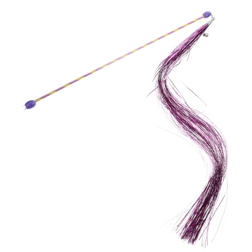 SEWOART Spielzeug Für Katzen Lustiger Katzentrainingsstab Katzenangelstab Interaktive Angel Katze Teaser Stick Robust Und Leicht SEWOART Spielzeug Für Katzen Lustiger Katzentrainingsstab Katzenangelstab Interaktive Angel Katze Teaser Stick Robust Und Leicht von SEWOART