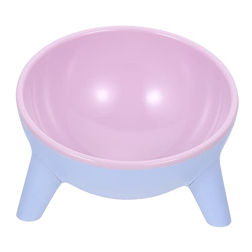 SEWOART Nackenschonender Futternapf Für Haustiere Stabiler Stand Katzennapf Wassernapf Für Haustiere Erhöhter Napf Dreieckige Beine von SEWOART