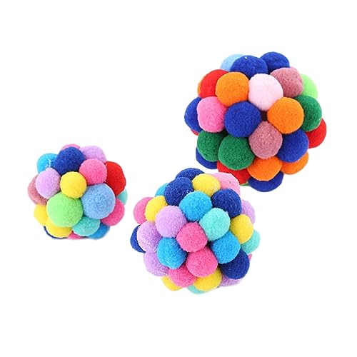 SEWOART Katzenglockenkugeln gummiball Katzen Spielzeug katzenkugel Spielzeug für Katzen Glockenspielzeug für Katze Bälle für Katzen Kätzchen Glockenkugeln Rasselspielzeugball für Katze SEWOART Katzenglockenkugeln gummiball Katzen Spielzeug katzenkugel Spielzeug für Katzen Glockenspielzeug für Katze Bälle für Katzen Kätzchen Glockenkugeln Rasselspielzeugball für Katze von SEWOART