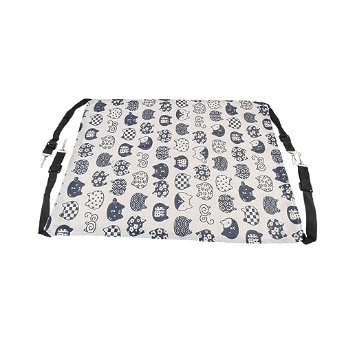 SEWOART Katzenhängematte mit Verstellbarer Bequeme Schlafhängematte für Katzen und Kleine Haustiere für Warmes Fleece Material Langlebig und Atmungsaktiv Winterfarbe SEWOART Katzenhängematte mit Verstellbarer Bequeme Schlafhängematte für Katzen und Kleine Haustiere für Warmes Fleece Material Langlebig und Atmungsaktiv Winterfarbe von SEWOART