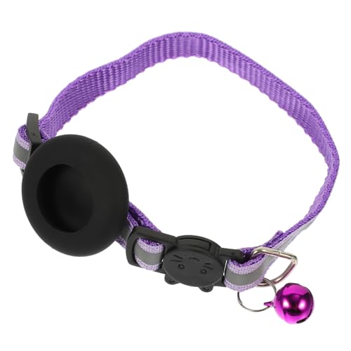 SEWOART Katzenhalsband Tracer-hundehalsband Anti-verlorenes Hundehalsband Hundehalsbänder Aus Nylon Abbrechbare Katzenhalsbänder Einstellbarer Hundehalsband Plastik Violett SEWOART Katzenhalsband Tracer-hundehalsband Anti-verlorenes Hundehalsband Hundehalsbänder Aus Nylon Abbrechbare Katzenhalsbänder Einstellbarer Hundehalsband Plastik Violett von SEWOART