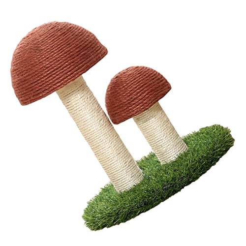 SEWOART Katzenklettergerüst Katzenkratzmöbel Kuppel Katzenkratzbaum Katzenkratzhaus Sisal Fliegenpilz Katzenkratzbaum Katzen Katzenkletterplattform Haustier Pilzstangenspielzeug SEWOART Katzenklettergerüst Katzenkratzmöbel Kuppel Katzenkratzbaum Katzenkratzhaus Sisal Fliegenpilz Katzenkratzbaum Katzen Katzenkletterplattform Haustier Pilzstangenspielzeug von SEWOART