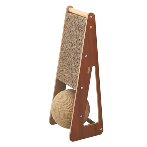 SEWOART Kratzball für Katzen Home Cat Scratcher Verschleißfestes Kratzbrett Interessanter Katzenkratzball Kätzchenbedarf SEWOART Kratzball für Katzen Home Cat Scratcher Verschleißfestes Kratzbrett Interessanter Katzenkratzball Kätzchenbedarf von SEWOART