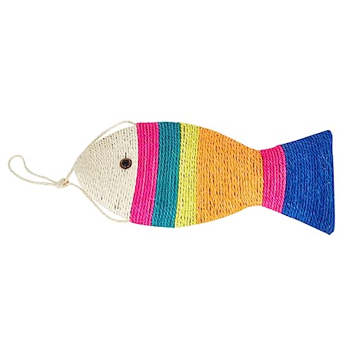 SEWOART Kratzspielzeug für Katzen sisal kratzbrett katzenkratzbretter Spielzeug für Haustiere dreidimensionales Spielzeug Spielzeuge Kätzchen Kratzbrett Kleiner Fisch SEWOART Kratzspielzeug für Katzen sisal kratzbrett katzenkratzbretter Spielzeug für Haustiere dreidimensionales Spielzeug Spielzeuge Kätzchen Kratzbrett Kleiner Fisch von SEWOART
