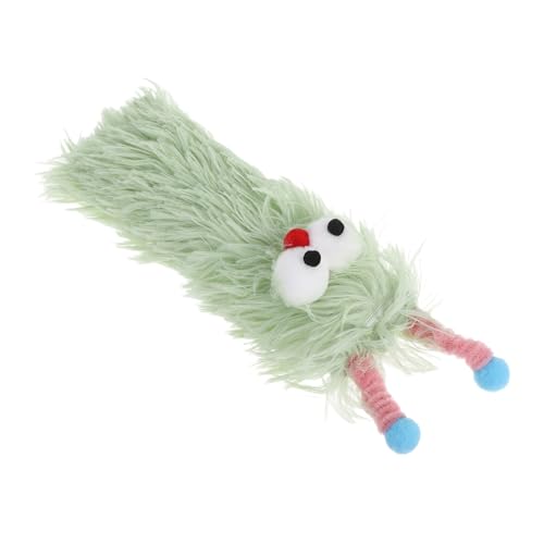 SEWOART Catnip Plüschspielzeug Für Katzen Caterpillar Kissen Mit Natürlichem Katzenminze Für Stundenlangen Spielspaß Und Kuschelmomente Leicht Und Für Wohnungskatzen von SEWOART