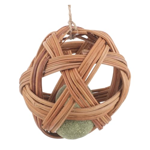 SEWOART Katzenspielzeug Mit Katzenminze Beißspielzeug Für Kätzchen Molar Ball Für Indoor Katzen Zahnreinigungsspielzeug Frei Von Chemischen Zusätzen Katzenminzenbälle Für Kleine Bis von SEWOART