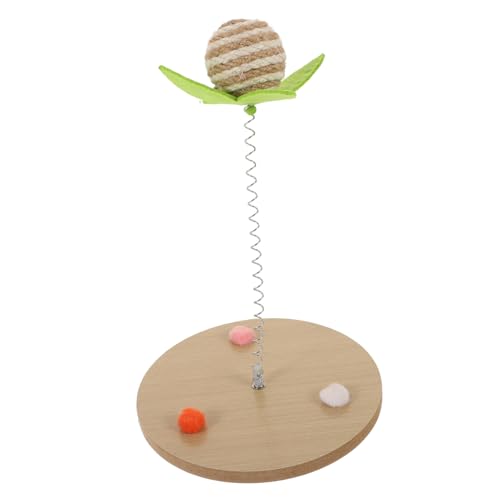 SEWOART Katzenspielzeug Interaktiver Zauberstab Teaser Stick für Hauskatzen und Spaß für Ihren Katzenfreund von SEWOART