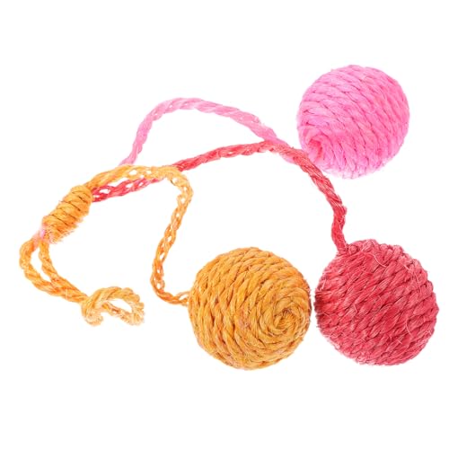 SEWOART Katzenbälle Spielzeug Zum Kratzen Interaktive Bälle für Katzen Kätzchen Katzenspielzeug für Den Innenbereich SEWOART Katzenbälle Spielzeug Zum Kratzen Interaktive Bälle für Katzen Kätzchen Katzenspielzeug für Den Innenbereich von SEWOART