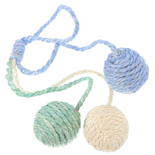 SEWOART Katzenspielzeug Sisalball Kratzballspielzeug Für Katzen Kätzchenkratzer Katzenspielzeug Für Zu Hause Katze Weihnachtsspielzeug Katzenbedarf Spielzeugbälle Für Katzen Katzenbälle SEWOART Katzenspielzeug Sisalball Kratzballspielzeug Für Katzen Kätzchenkratzer Katzenspielzeug Für Zu Hause Katze Weihnachtsspielzeug Katzenbedarf Spielzeugbälle Für Katzen Katzenbälle von SEWOART