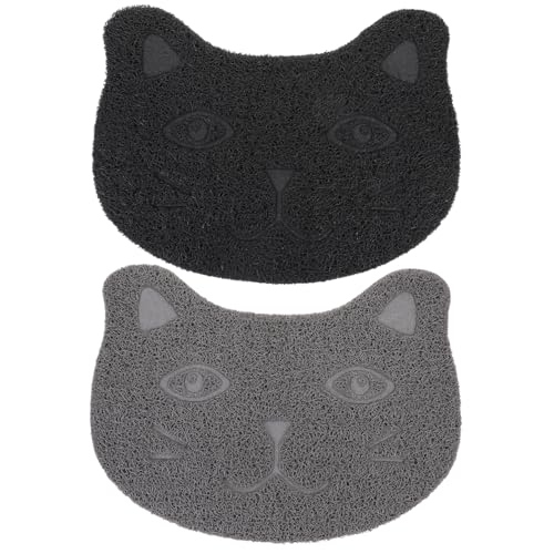 SEWOART Katzentoiletten Matten rutschfeste Katzenstreumatten Katzenklomatten Für Streu Haltbares Material Praktisch Für Katzenklo Und Futterbereich SEWOART Katzentoiletten Matten rutschfeste Katzenstreumatten Katzenklomatten Für Streu Haltbares Material Praktisch Für Katzenklo Und Futterbereich von SEWOART