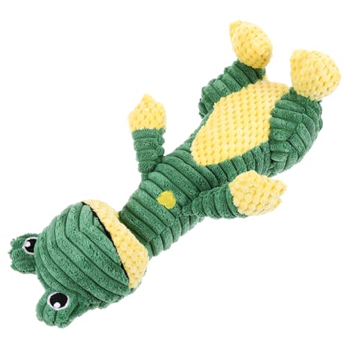 SEWOART Kauspielzeug für Haustiere Quietschspielzeug für Hunde Welpenspielzeug Frosch Interactive Dog Toys interaktives Hundespielzeug quietscht Cartoon-Hundespielzeug Plüsch SEWOART Kauspielzeug für Haustiere Quietschspielzeug für Hunde Welpenspielzeug Frosch Interactive Dog Toys interaktives Hundespielzeug quietscht Cartoon-Hundespielzeug Plüsch von SEWOART