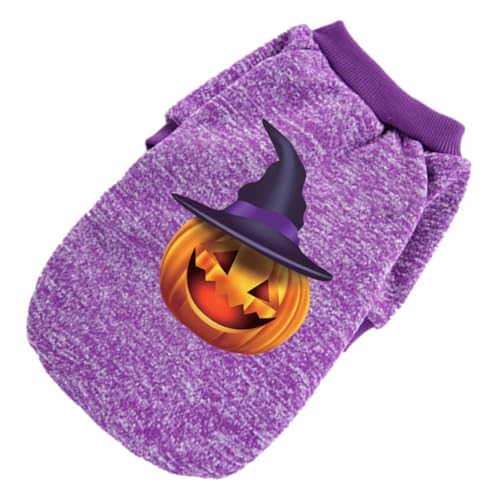 SEWOART Welpenkleidung Kleidung für Haustiere warme Kleidung für Hund Hundekleidung Kleider welpen Warmer Mantel Kürbiskostüm für Haustiere Halloween Kapuzenpullover Haustierzubehör von SEWOART