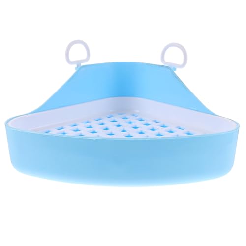 SEWOART Dreieckige Toilette Für Kleine Tiere Hamster Und Kaninchen KOT Trainingsschale Katzenstreu Ecke Ideal Für Die Litter Box Nutzung Im Käfig SEWOART Dreieckige Toilette Für Kleine Tiere Hamster Und Kaninchen KOT Trainingsschale Katzenstreu Ecke Ideal Für Die Litter Box Nutzung Im Käfig von SEWOART