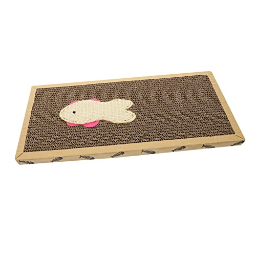 SEWOART Katzenkratzbrett Aus Papier Katzenkrallen-schleifbrett Kratzspielzeug Für Katzen Drinnen Robust Und Haltbar Schützt Möbel Und Befriedigt Instinkt SEWOART Katzenkratzbrett Aus Papier Katzenkrallen-schleifbrett Kratzspielzeug Für Katzen Drinnen Robust Und Haltbar Schützt Möbel Und Befriedigt Instinkt von SEWOART