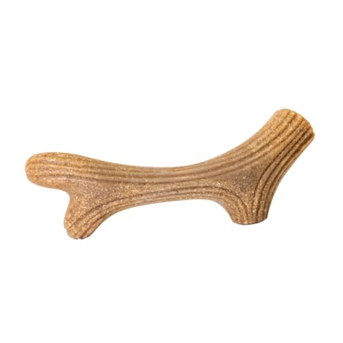 SEWOART Kauspielzeug Für Hunde Geweihform Welpen Beißspielzeug Zahnen Reinigen Haustier Spielen Langlebig von SEWOART