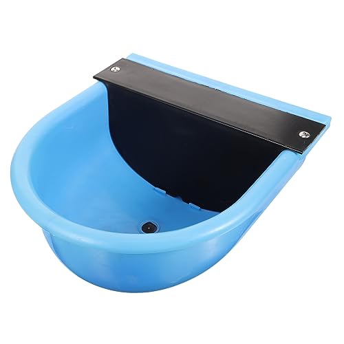 SEWOART Automatischer Wasserspender Für Kühe Rinder Und Pferde – Aus Kunststoff Rostfrei Und Hygienisch Schwimmerprinzip Für Konstanten Wasserstand Für Bauernhöfe von SEWOART