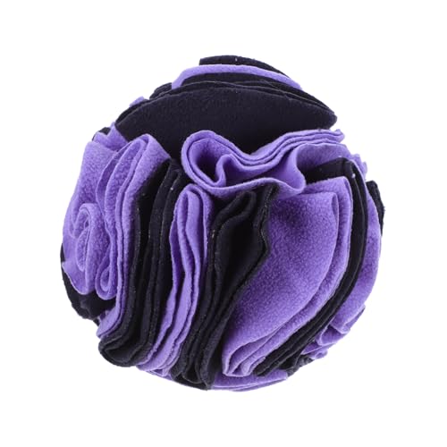 SEWOART Langsamer Futtersuchball für Hunde Langlebiger Pet Snuffle Ball aus Hochwertigem Material Fördert Stressfreie Fütterung und Mentale Stimulation für Kleine bis Große Hunde Snack von SEWOART