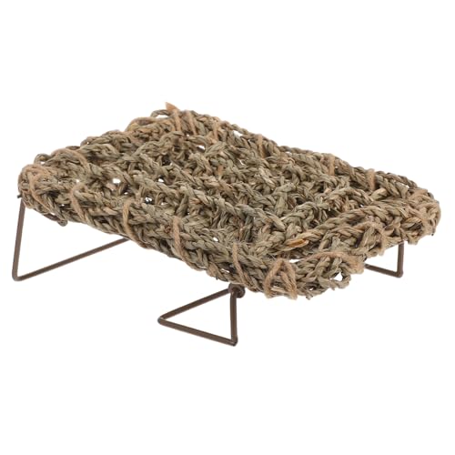 SEWOART Lebensraum Für Eidechsen Reptilien Hängematte Tankbett – Schlangendekoration Bettzeug Schaukel Hängezubehör Drachen Bärtige Gewebte Matte Gras Froschruhe Natürliche SEWOART Lebensraum Für Eidechsen Reptilien Hängematte Tankbett – Schlangendekoration Bettzeug Schaukel Hängezubehör Drachen Bärtige Gewebte Matte Gras Froschruhe Natürliche von SEWOART