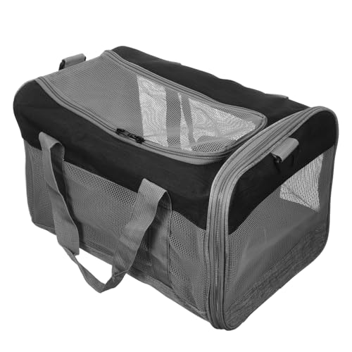 SEWOART Leichter Faltbarer Haustiertragetasche mit Atmungsaktivem Mesh Hand Umhängetasche für Kleine Hunde Katzen Welpen und Kaninchen für Reisen und Outdoor-ausflüge von SEWOART