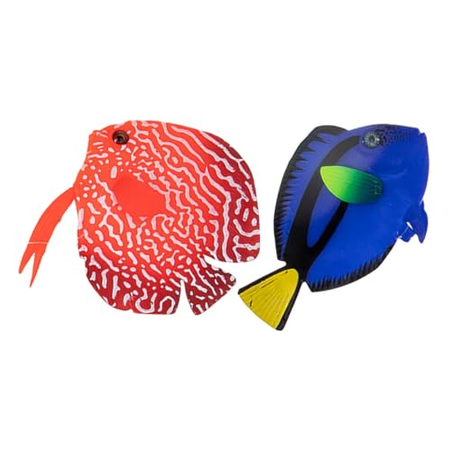 SEWOART 2 Stücke Nachtleuchtende Gefälschte Tropische Fische Realistische Aquarium Ornamente Weiche Beleuchtung Aquarium Dekorationen Für Zuhause SEWOART 2 Stücke Nachtleuchtende Gefälschte Tropische Fische Realistische Aquarium Ornamente Weiche Beleuchtung Aquarium Dekorationen Für Zuhause von SEWOART