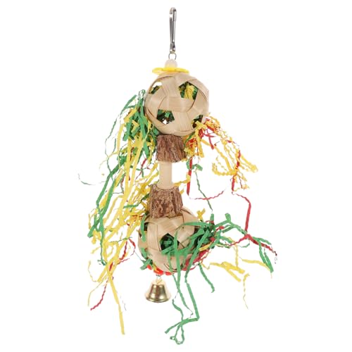 SEWOART Natürliches Vogelspielzeug Vogelspielzeug Vogel Hängespielzeug Papagei Käfig Vogelspielzeug für Haustier Kauen SEWOART Natürliches Vogelspielzeug Vogelspielzeug Vogel Hängespielzeug Papagei Käfig Vogelspielzeug für Haustier Kauen von SEWOART